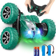 RC Stunt Cars, Remote Control Car Double Sided 360° Flip Rotating 4WD 2.4Ghz Rechargeable Car Toy