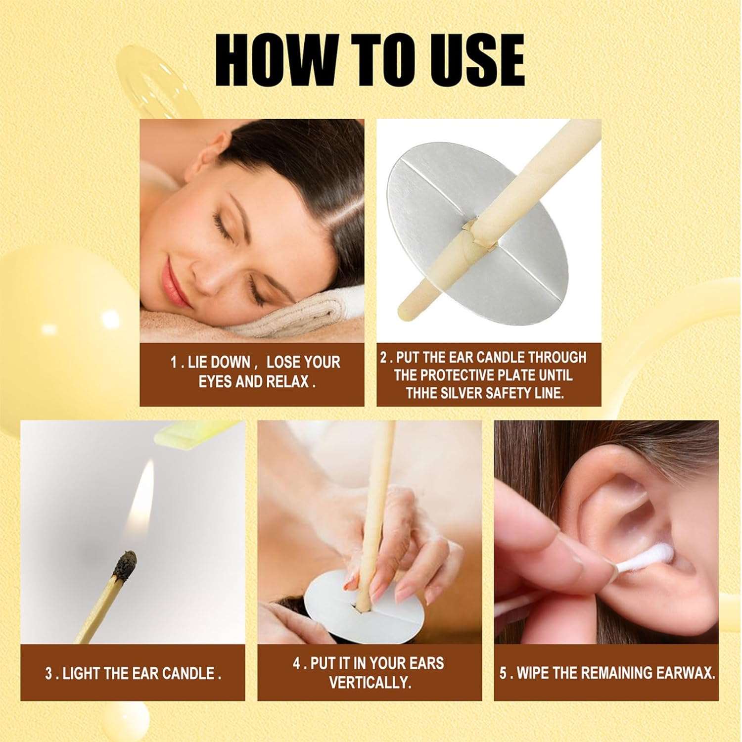 10 Pieces Ear Wax Remover Ear Cleaning Kit, Scoop Ear Digging Scoop Pendant Tool Accessories