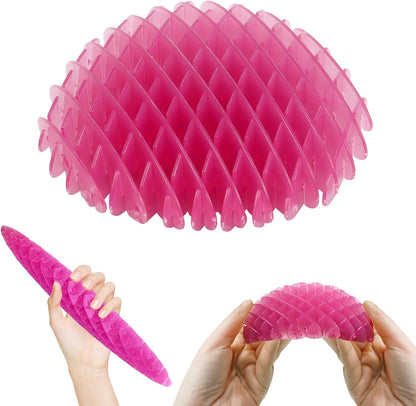 Fidget Worm Toy, Blue Worm Big Fidget Toys Adults and Teens, Funny Stretchy Sensory Stress Toys, Fidget Sensory Squeeze Toys, Relieves Stress and Anxiety Finger Toys for Teens with Autism ADHD