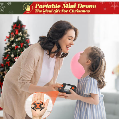 Mini Drone with Camera - FPV Drones for Kids, RC Quadcopter Drone with FPV Video, Voice Control - Cykapu