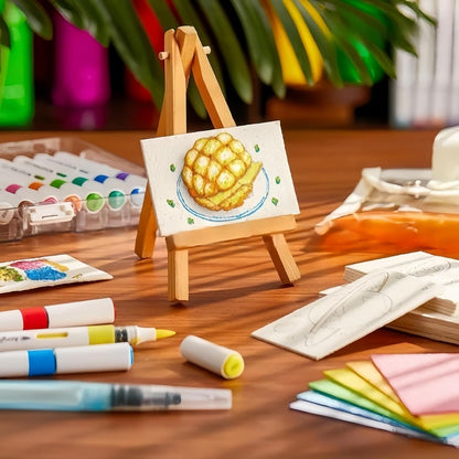 Magic Puffy Paint, 3D Drawing Magic Canvas Sponge, Puffy Popcorn Drawing Texture Painting Kit, DIY Bubble Drawing Pens Art Supplies