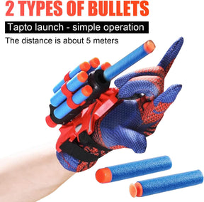 Set of 2 Spider Web Shooters Wrist Launcher Spider Gloves Web-Shooters - Cykapu