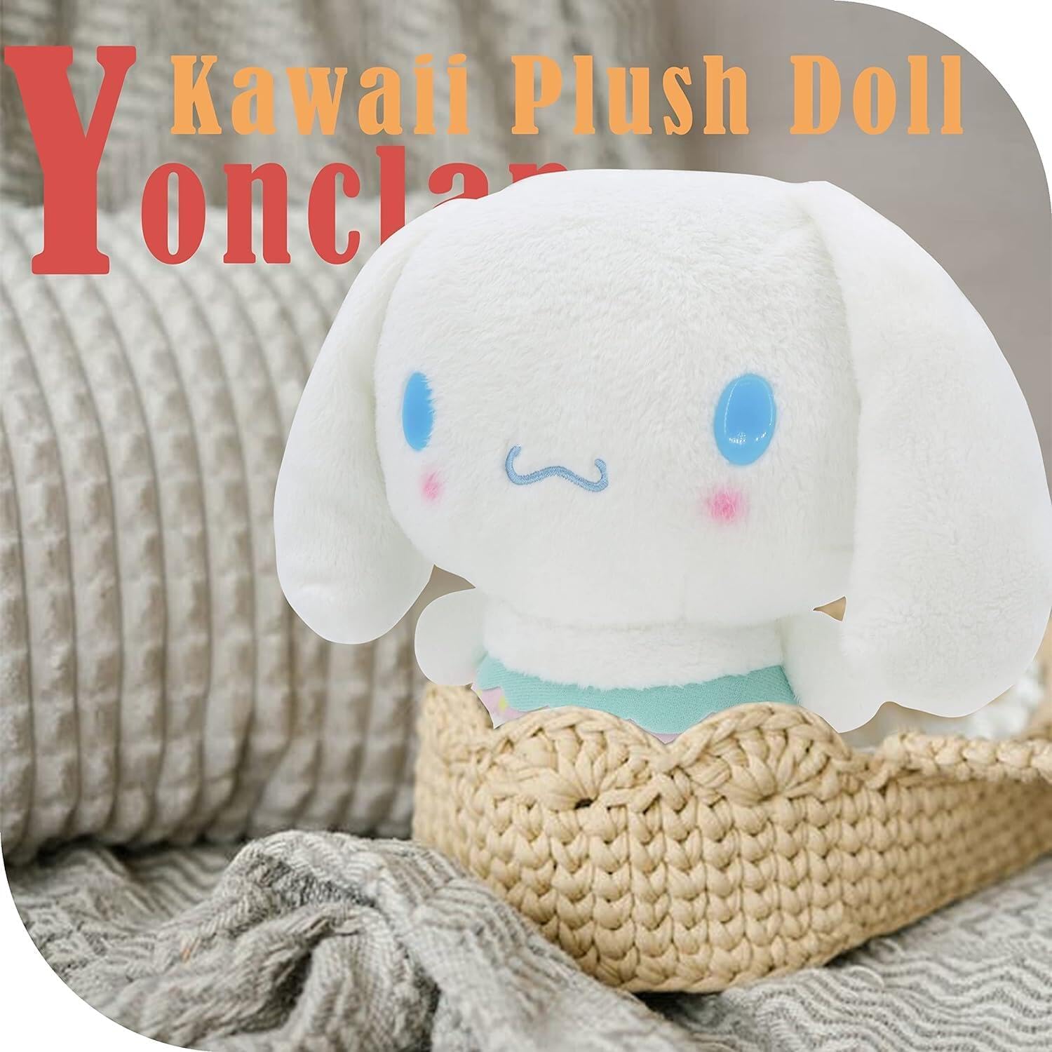 9 inch Cute Kwaii Anime Plushies for Kids and Girls' Birthday Parties - Cartoon Plush Toys - Cykapu