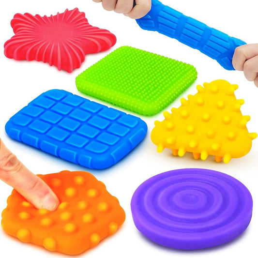 Squishy Sensory Toys for Kids Toddlers: Super Soft & Textured Sensory Fidget Toy - Cykapu