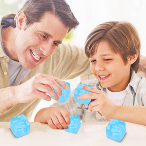 Stress Balls for Kids and Adults, Large Ice Cube Fidget Toys, Fidget Cube Sensory Toys