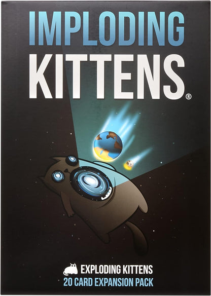 Exploding Kittens Card Game - Original Edition, Fun Family Games for Adults Teens & Kids Cykapu