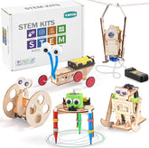 STEM Kits for Kids Ages 8-10-12, Robot Building Crafts Kit for Boys Age 6-8 - Cykapu