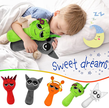 5PCS Plush Toys, Horror Games Plushies Toy for Fans, Soft Stuffed Animal Pillow Figure Doll