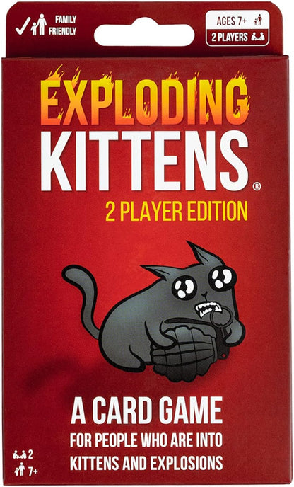 Exploding Kittens Card Game - Original Edition, Fun Family Games for Adults Teens & Kids Cykapu