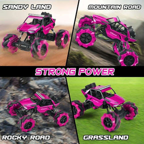 1:14 Remote Control Big Monster Car, 4wd Off Road Rock Electric Toy