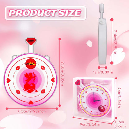 Funny Couple Position Selector, Fun Night Dating Decision, Two-Sided Mechanical Turntable Date Ideas