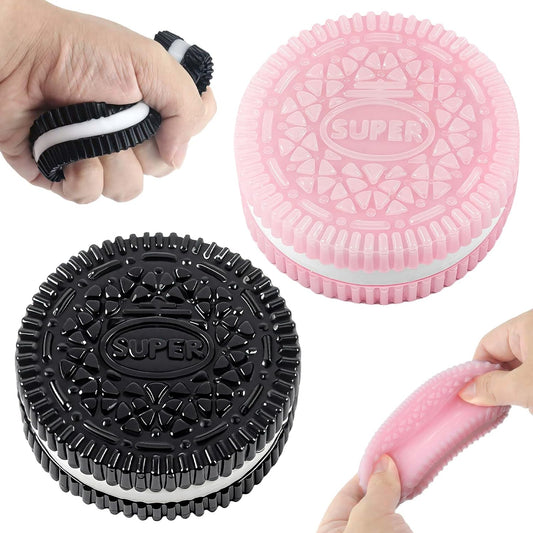 Sticky Cookie Squishies Fidget Toys Adults, Squeeze Toys Sensory Toys for Kids with Autism