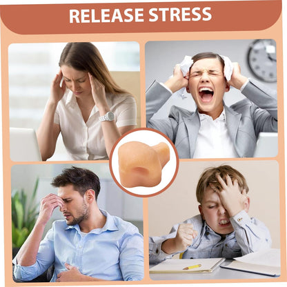 Pimple Popper Toy Stress Relief Silicone Zit Popping Toy with Tweezers for Adults & Kids