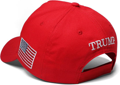 Trump was Right About Everything Hat Trump MAGA Hats Donald Trump 2024 45-47 with USA Flag Baseball Cap