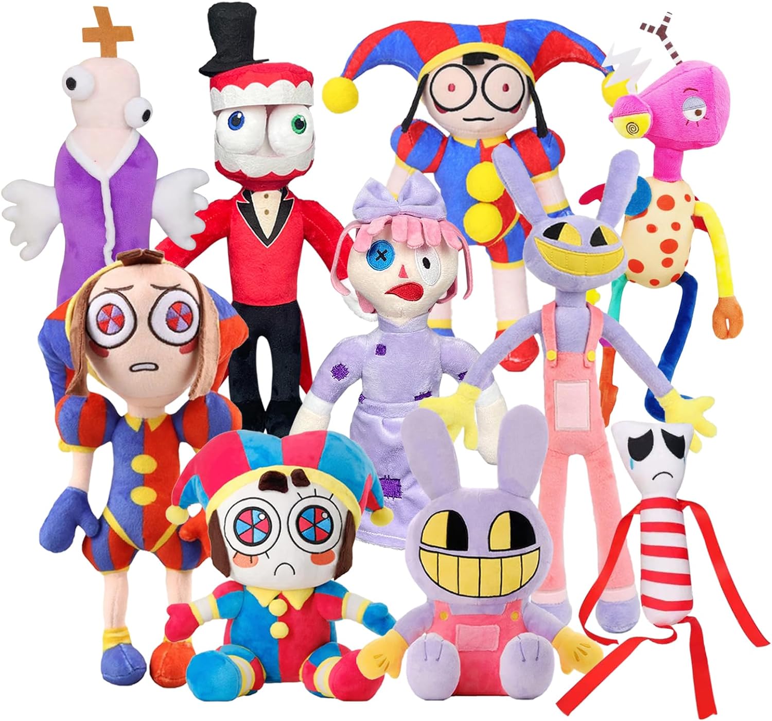 The Amazing Digital Circus Plush Pomni Jax Figure Toys Stuffed Plushies  Doll