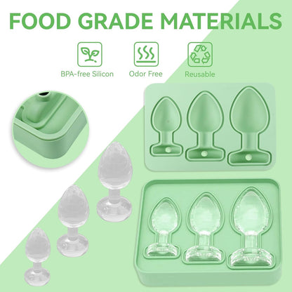 Ice Cube Tray, Prank Ice Cube Mold Ice Tray Mold, Silicone Personalized Ice Cube Trays
