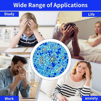 Skin Picking Fidget Toys, Picking Pad, Sensory Toys for Picking Fidget, Reusable Beads, SensoryToy for Children and Adult, Easter Party Favors for Kids(8.5CM/3.35IN)