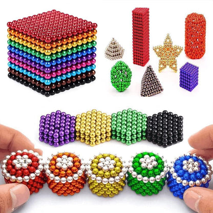 1000PC Upgraded Fidget Building Balls Desk Toys for Stress Relief, Fidget Toys Office Putty Toys Slime for Adults, Ideal Gift 18+
