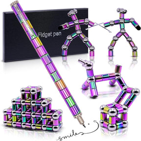 Upgrade Fidget Pen Magnetic Pen, Teen Boys Girls Gift Ideas Fidget Magnets Toy - Cykapu