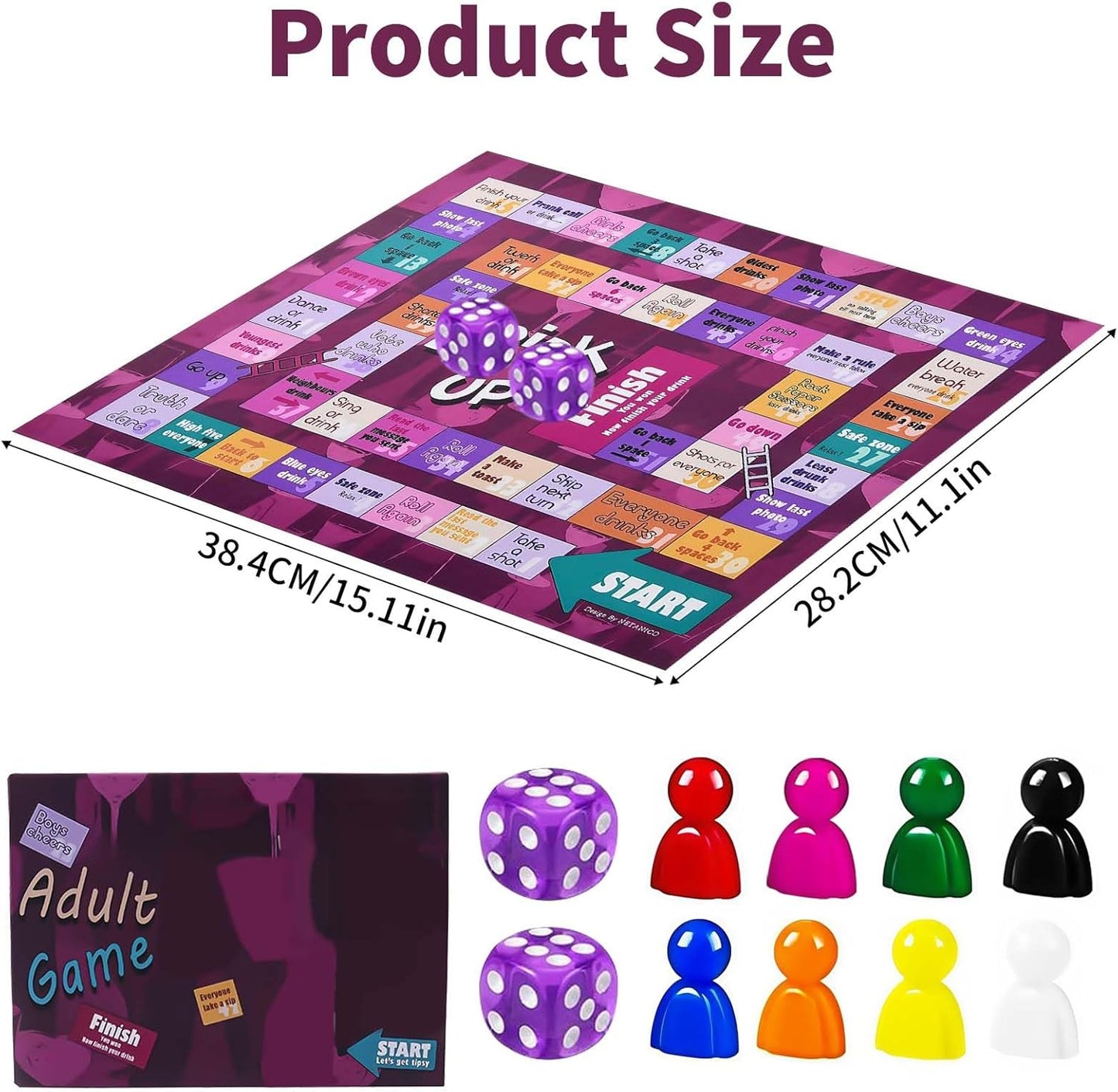 Drinking Games for Adults, Drunk Games, Adult Games for Game Night