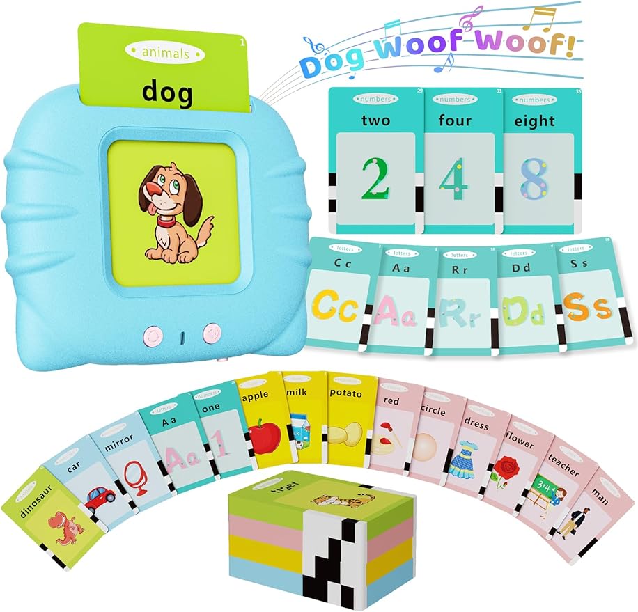 Toddler Toys Talking Flash Cards, Autism Sensory Toys, Speech Therapy 248 Sight Words