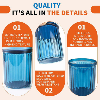Airtight Food Storage Containers with Lids, 6 PCS BPA Free Plastic Airtight Coffee Canisters
