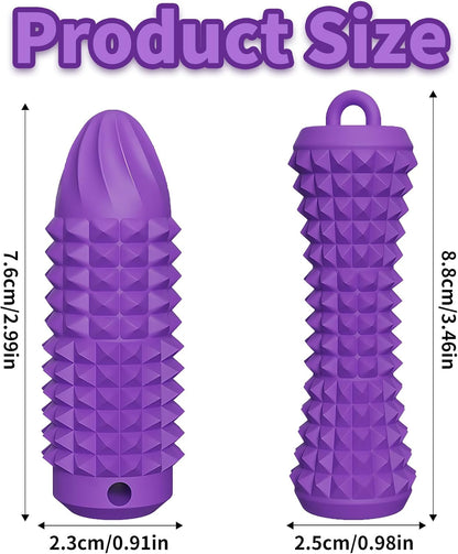 2 Pcs Pain Stim Fidget, Silicone Stim Fidget Toy for Adults, Pain Stim Sensory Toys