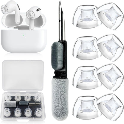 4 Pair Compatible with AirPods Pro 2nd/1st Generation Replacement Ear Tips