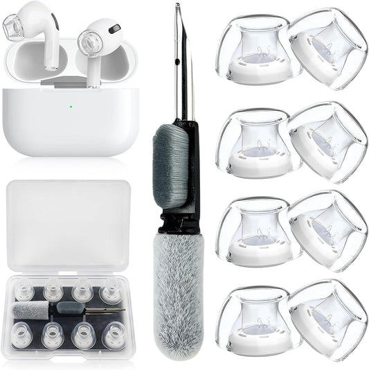4 Pair Compatible with AirPods Pro 2nd/1st Generation Replacement Ear Tips