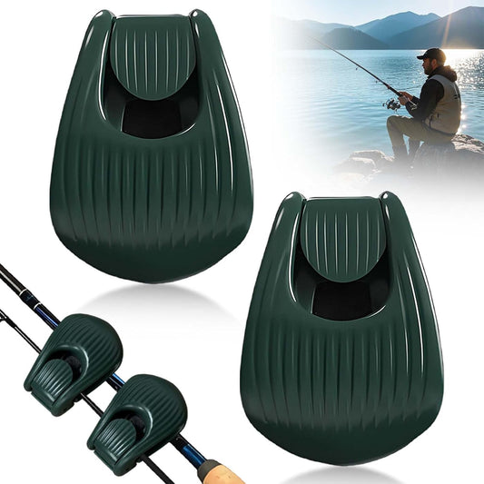 2pcs Multifunctional Rod Holder,Portable Takedown Beach Fishing Rod Holder,Fishing Pole Holders for Ground,Fixed Clamp Fishing Accessories for Various Rod Sizes