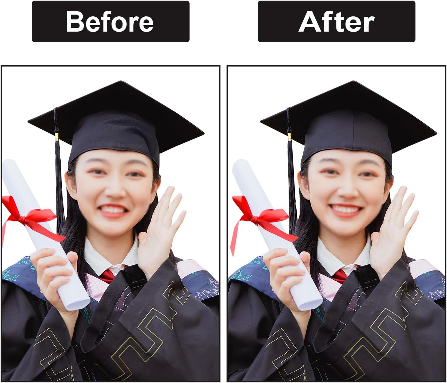 Adjustable Secures Headband Insert,Upgrade Inside Graduation Cap Don't Change Hair,Secure Hairstyle Unisex