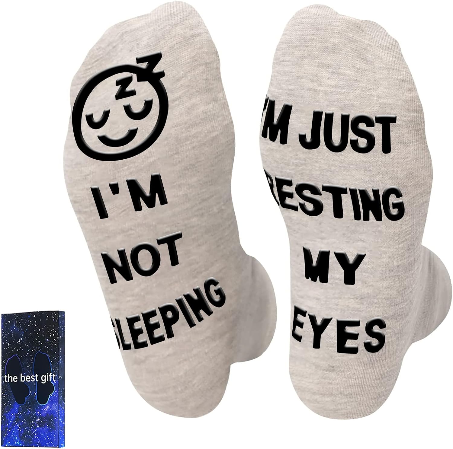 Birthday Gifts for Men Dad Father Husband Grandpa Mens Socks Gifts For Him 2 Pack Cykapu