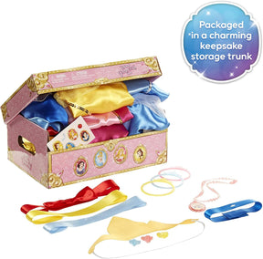 Princess Dress Up Trunk Deluxe 21 Piece Officially Licensed For Age 4-6 Years - Cykapu