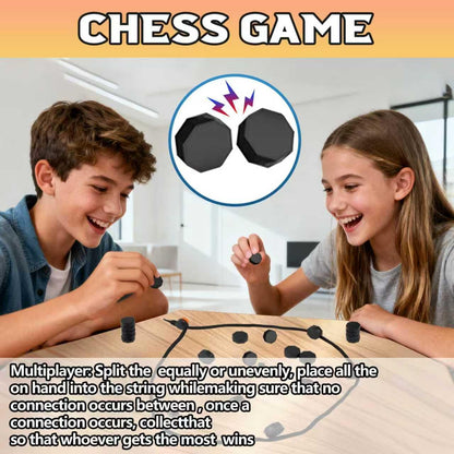 Chess Game with 20 Stones, Plastic Chess Games Set for Teenagers Adults, Party Travel Family Games, Fun Tabletop Multiplayer Game