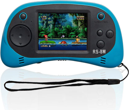 Kids Handheld Game Portable Video Game Player with 200 Games 16 Bit 2.5 Inch Screen Mini Retro Electronic Game Machine - Cykapu