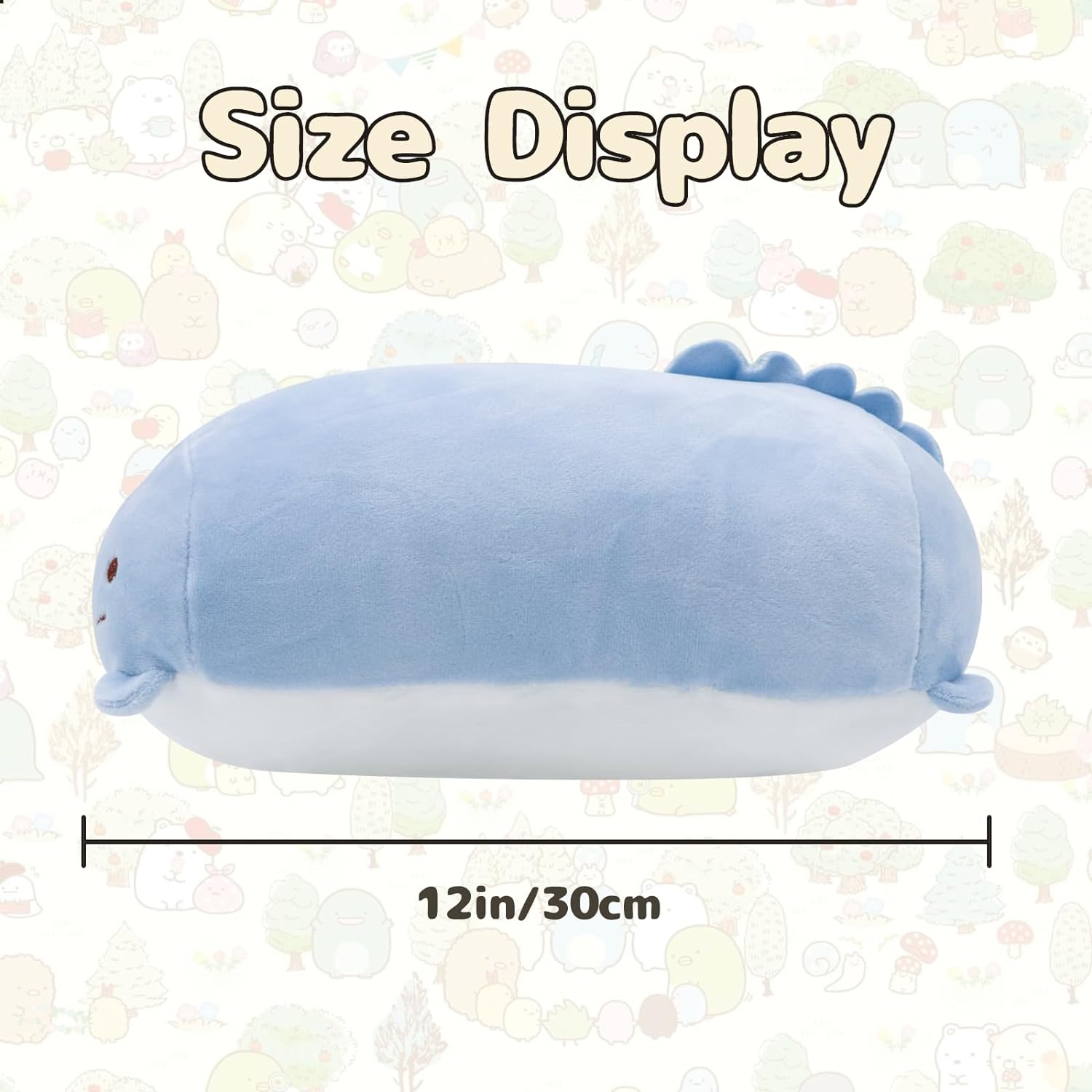 11.5" Dinosaur Plush Hugging Pillow,11" Soft Cat Hugging Pillow Stuffed Animal Pillow - Cykapu