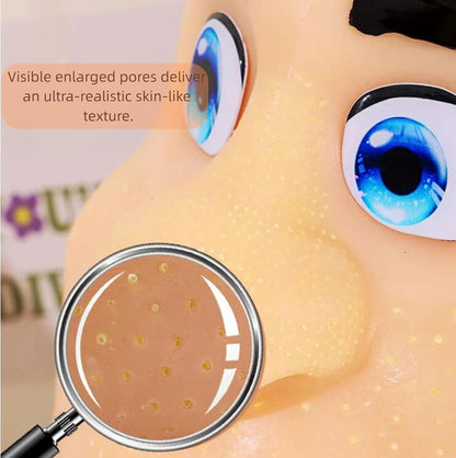 Refillable Pimple Popping Toy, Realistic Blackhead Extraction Simulator, Facial Pimplee Cleansing Toys, Stress & Anxiety Relief, Funny Gag Gift