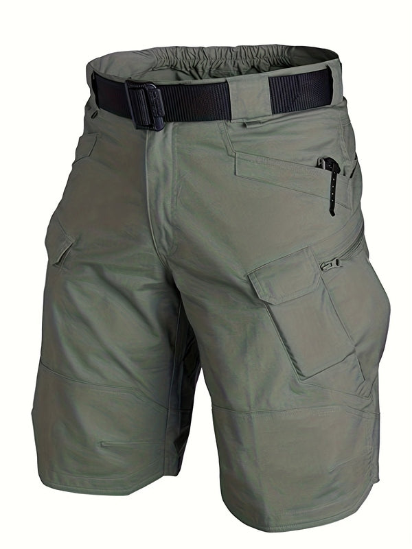 Men's Multi-Pocket Tactical Shorts  Multi-Purpose Cargo Shorts Outdoor Waterproof Hiking Track Shorts Cykapu