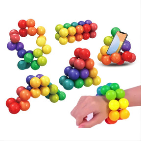 Deformable Decompression Ball Puzzle DIY Puzzle Magic Cube Ball Novel Strange Relief Vent Toy - Cykapu