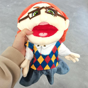 Pen-ealope Puppet Plush Toy,Anime Cartoon Cute Character Jeaf-fy Puppet Soft Doll - Cykapu