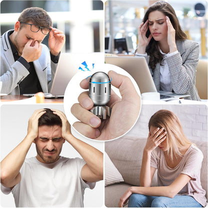 Metal Rocket Fidget Spinner Fingertip Toys, EDC Stress Anxiety Relief, 3 in 1 Metal Spinner, Office Table Gadgets Gifts for Adults Teens