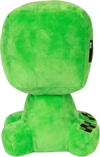 Minecraft Crafter Creeper Plush Stuffed Toy, Green, 8.75" Tall