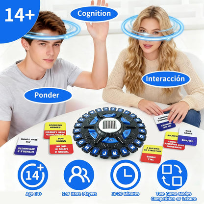 Juegos De Mesa En Español, Juego De Mesa, Juegos, 2-8 Players, 15-20 Minute Play Time, Board Games for Adults, Challenge Educational Vocabulary for Adults, Halloween, Christmas, Party Favors