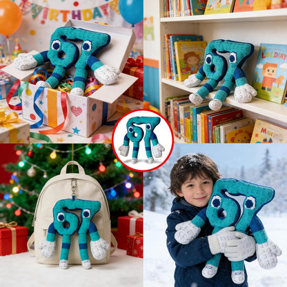 Steal a Brainrot 67 Plush Toys, 9.5 inch Brainrot Six Seven Expressive Doll, Collectible Brain Rot Plush Gift for Fans Kids Adult, Funny Home Office Game Room Décor Plush Toy for Christmas Birthday