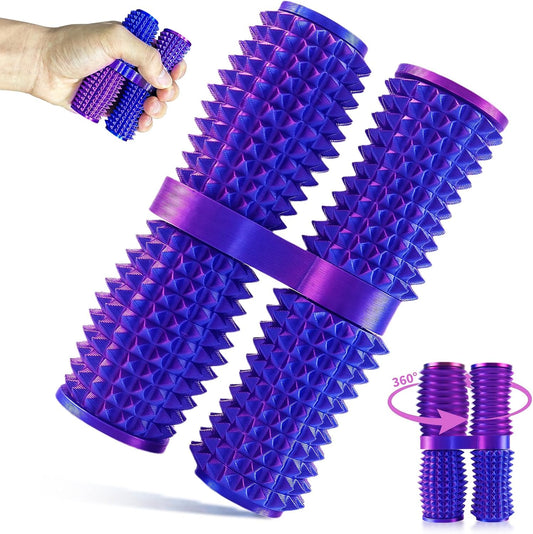 Pain Stim Fidget Toy for Adults, Rotating Spiky Grippie for Sensory Input, 3D Printed Spinner Pain Fidget Toys
