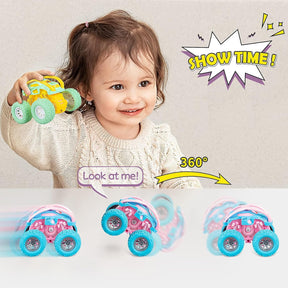 Pull Back 3 PCS Cars Toys for Toddler