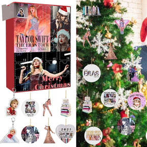Taylor Advent Calendar Christmas Holiday Birthday Countdown Calendar with 24 Gifts - Cykapu