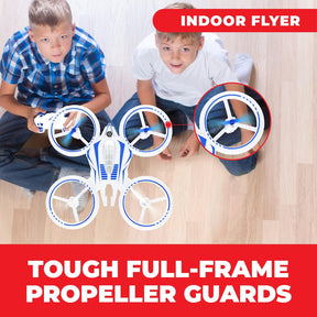 UFO 4000 Mini Drone for Kids - LED Remote Control Drone, Small RC Quadcopter for Beginners, 2.4GHz Remote Control, 360 Flips - Cykapu