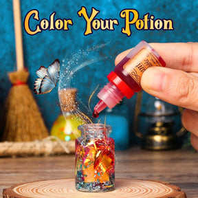 Mystery Potion Craft Kit for Kids, Mix 20 Magic Wizard Potion, Creative Christmas Decorations - Cykapu