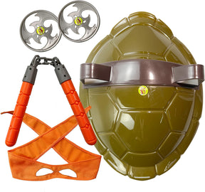 Turtle Shell Cosplay Halloween Costume for Kids, Ninja Costumes Accessories - Cykapu
